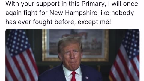 With your support in this Primary, I will once again fight for New Hampshire