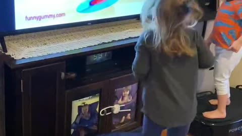 Gummy Bear Trampoline Jump