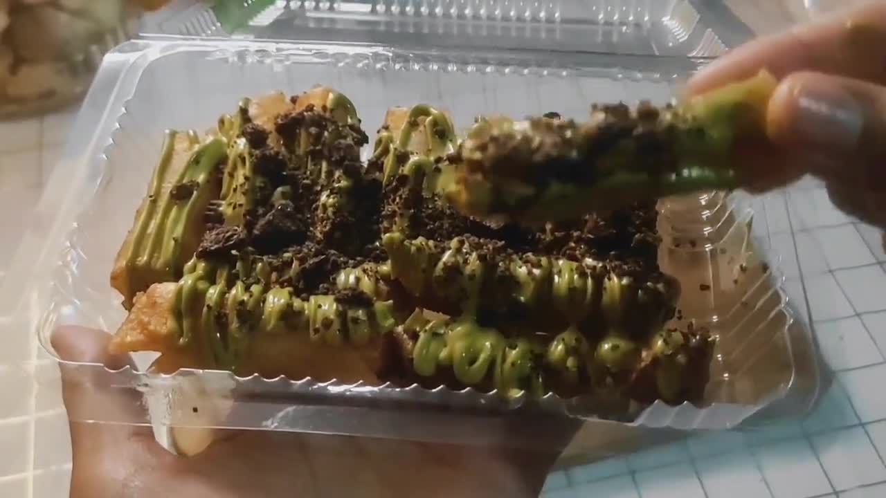 How to make Banana Roll Mini with macha cream