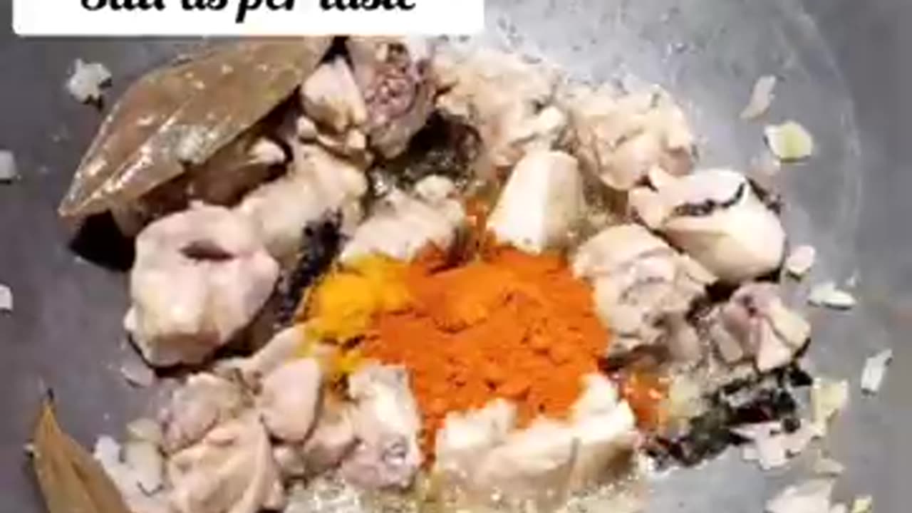 Desi style chicken Curry#short video