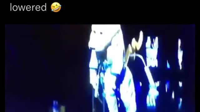 Fans Horrified As Unconscious Denver Nuggets Mascot Lowered From Ceiling