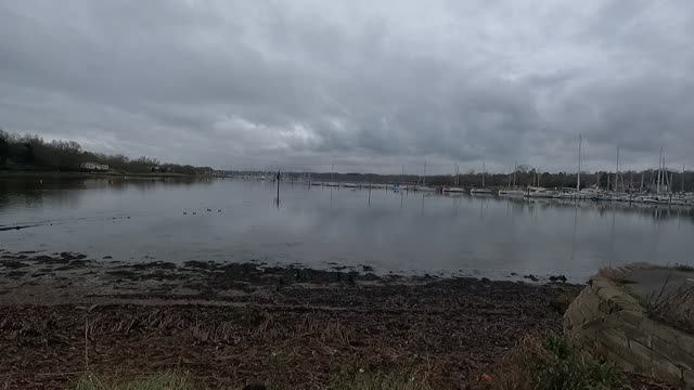 river Hamble . GoPro