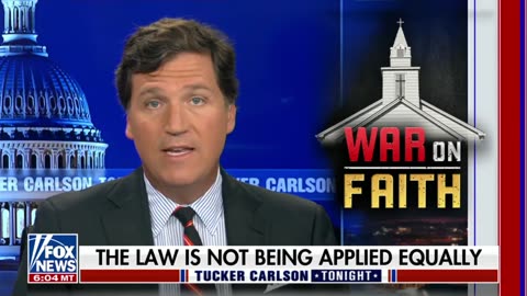 Tucker Carlson: No-Soul Merrick Garland Has Erected a Police State Against Christianity