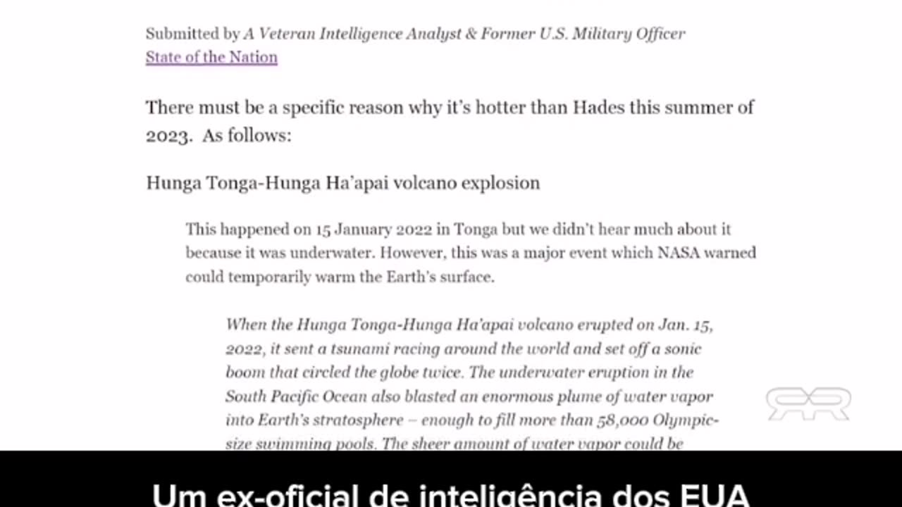 Despopulação, alterações climáticas, armas meteorológicas _ GREG REESE
