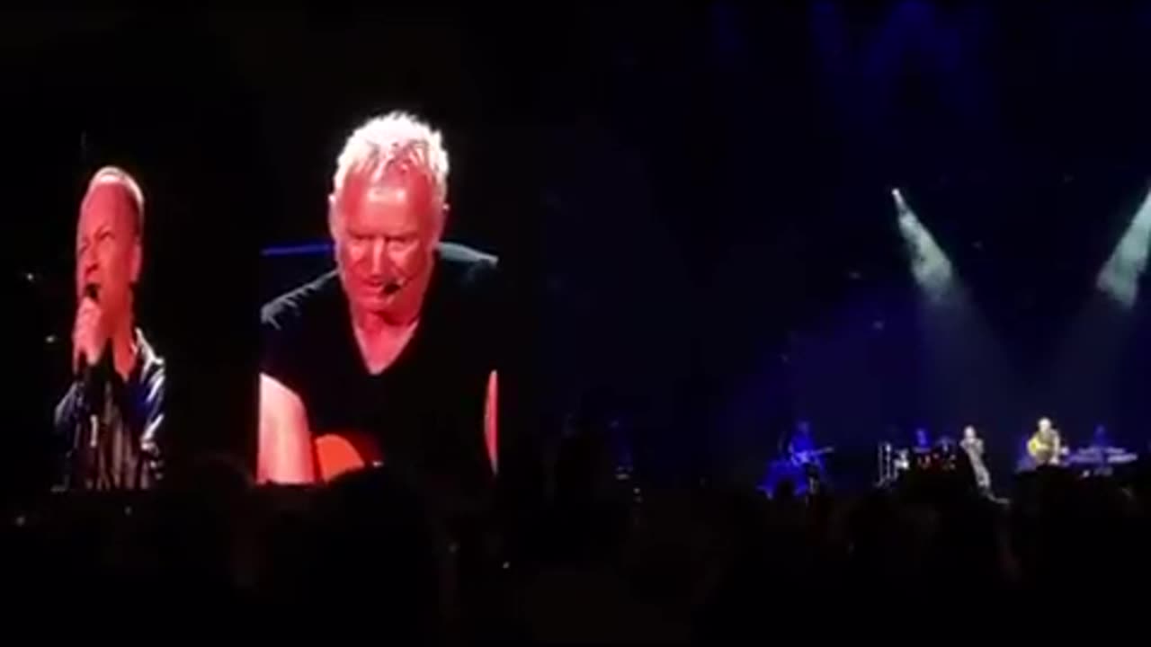 Sting at concert in poland - Ukraine war is based upon a lie