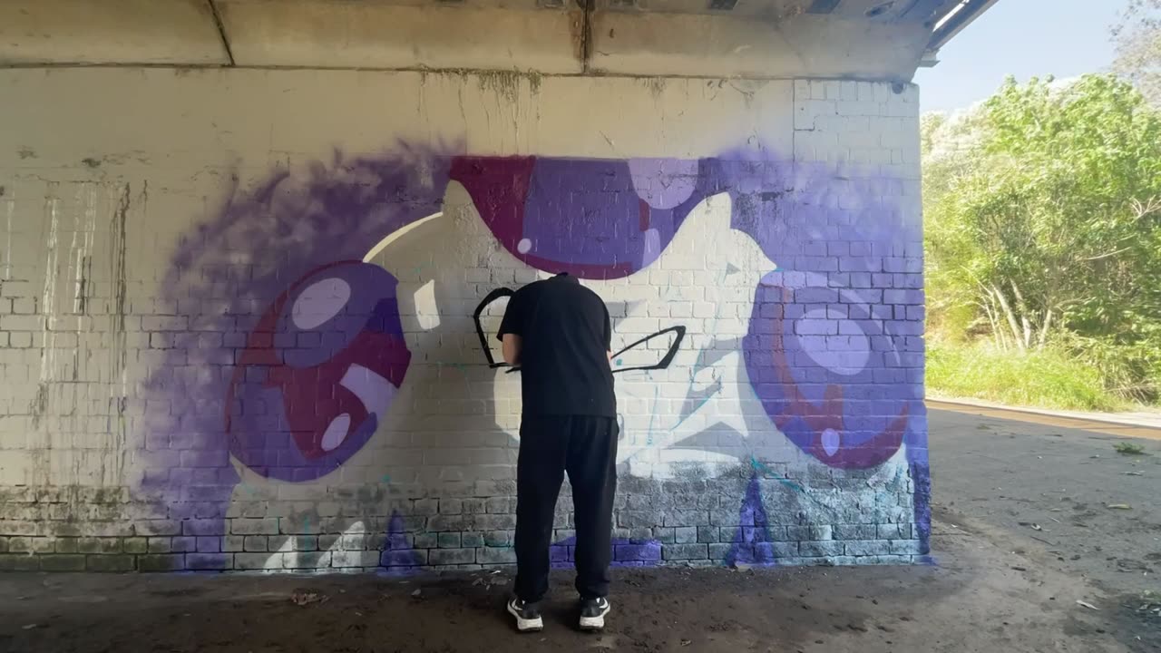 Graffiti Time-lapse | Frieza