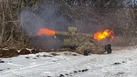 Insane Footage of Ukrainian Firing Wire Guided Missile