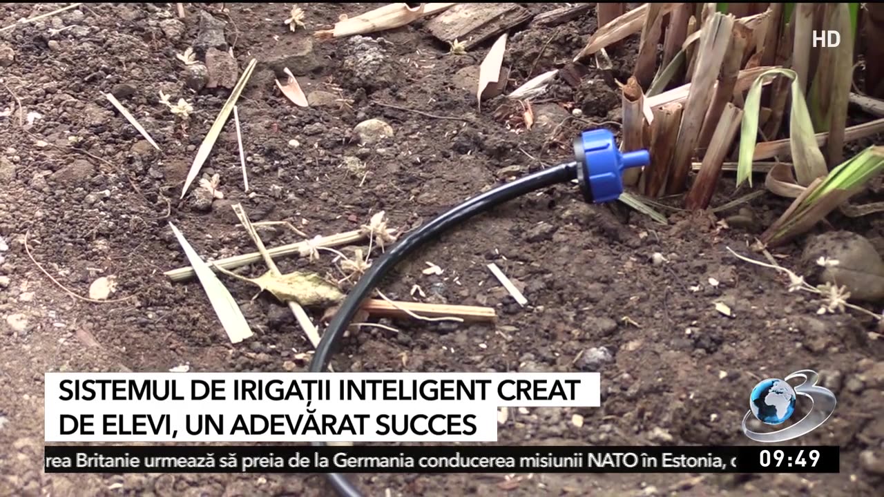 Inteligent Irrigation system used in a Botanical Garden