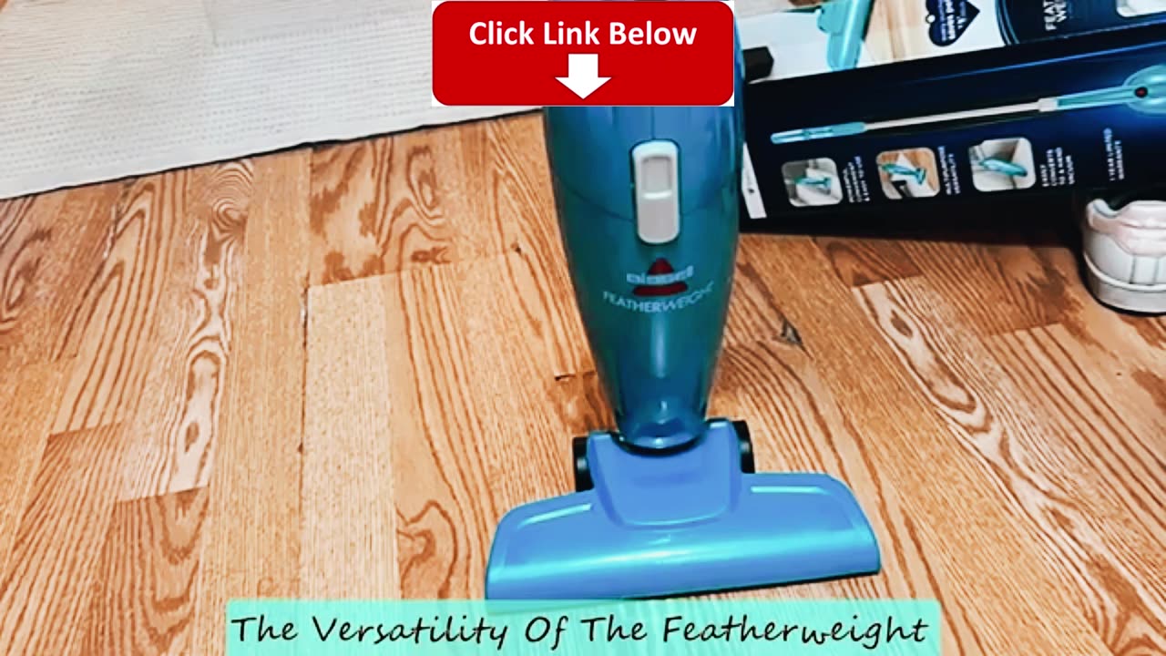 Lightweight Bagless Vacuum With Crevice Tool