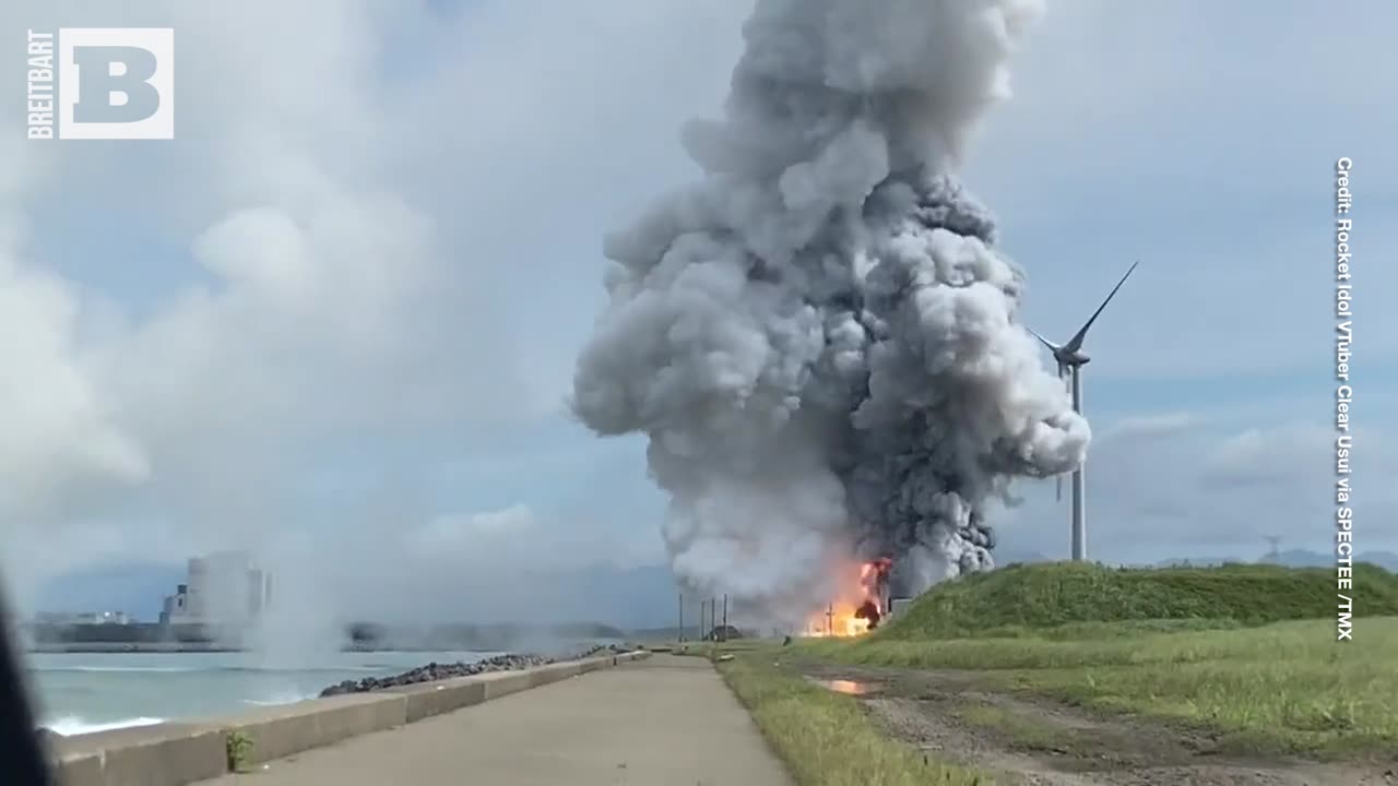 WOAH! Massive Explosion Caught on Camera During Rocket Test