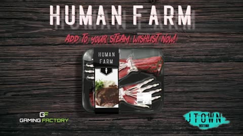 IL VIDEOGIOCO HUMAN FARM IN USCITA NEL 2024 Gli esseri umani sono degradati a carne d’allevamento.Crea e sviluppa il tuo macello di carne umana,obiettivo conquistare e dominare L’INDUSTRIA DELLA CARNE UMANA.