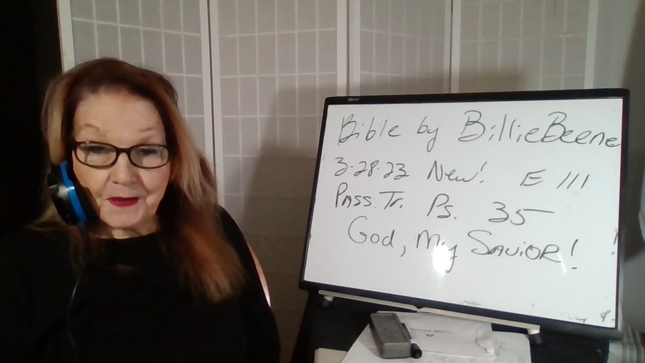 32823 (2) Bible by Billie Beene E111 Ps 35 P1 V 1-10 Pass Tr God - My Saviour!
