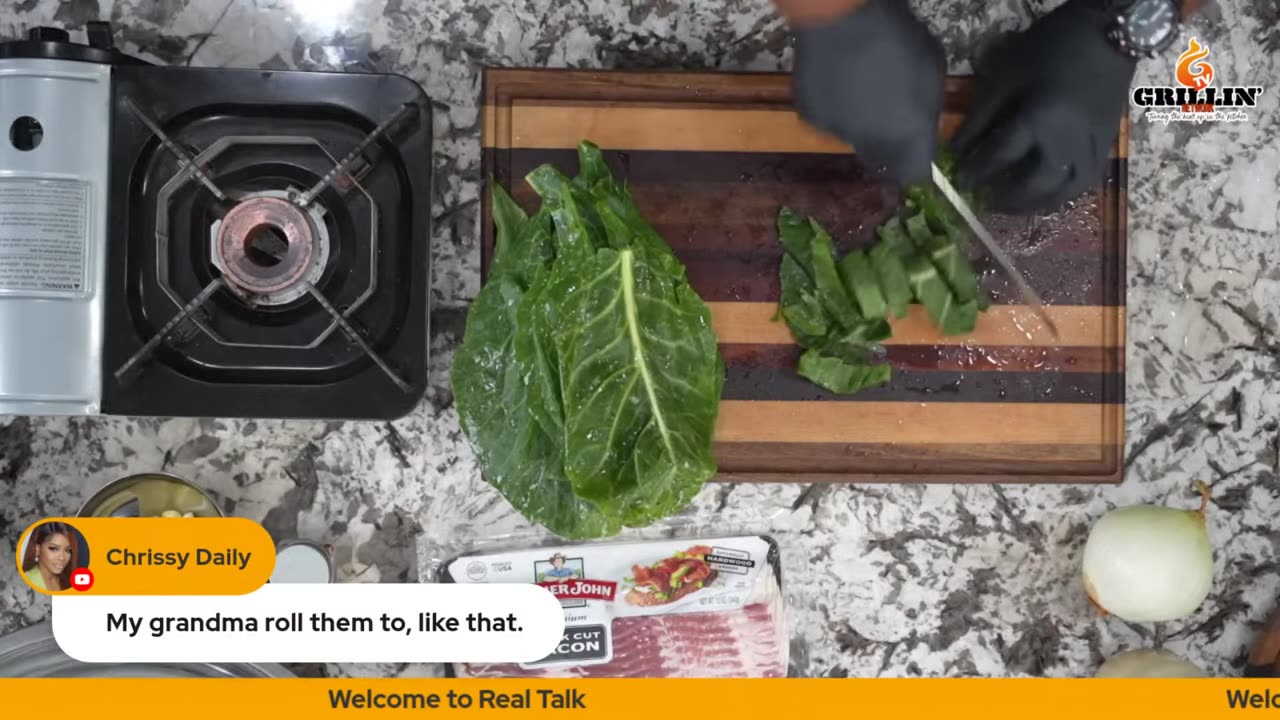 Let's make Collard Greens! | LIVE Cook with AB