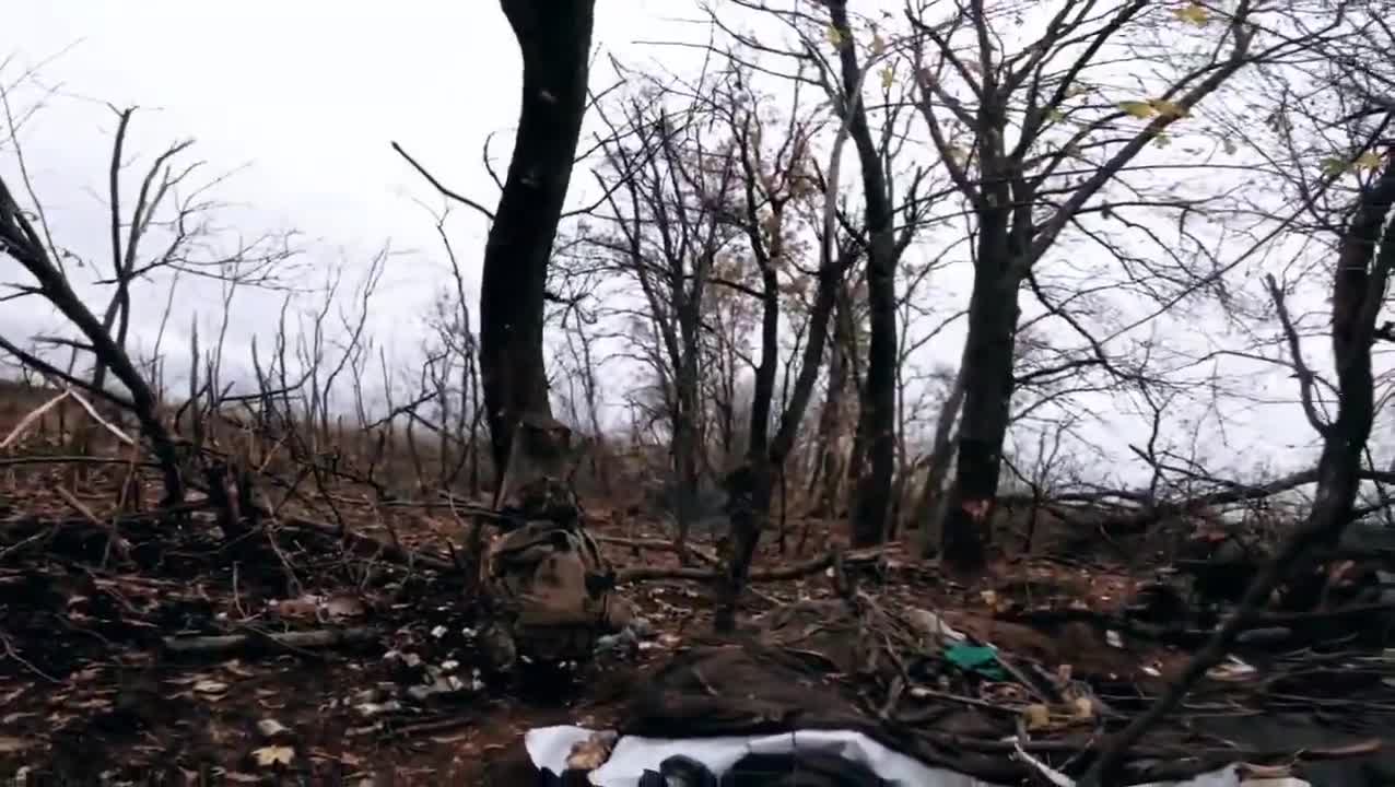 GoPro footage from French volunteer fighting in Ukraine