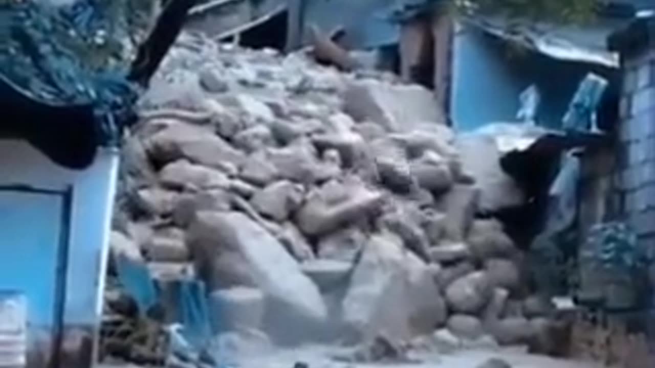 Mudslide And Large Rocks In Cumanacoa, State Of Sucre, Venezuela