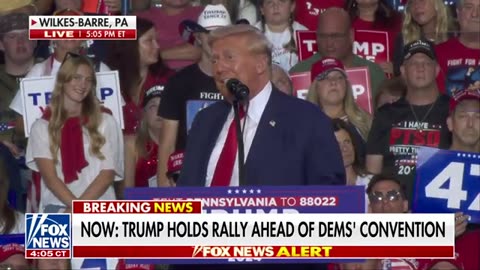 Trump: This is Kamala's form of Biden's basement