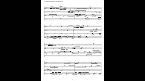 J.S. Bach - Well-Tempered Clavier: Part 2 - Fugue 20 (Clarinet Quartet)