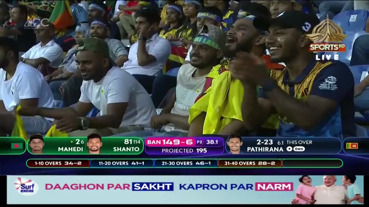 SRILANKA VS BANGLADESH Asia Cup Match 2 Hightlights