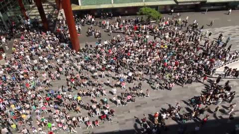 Waka Waka Biggest flashmob in the Netherlands