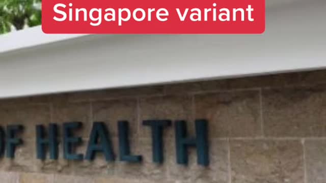 New strain of coronavirus from Singapore?