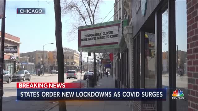States Issue New Covid-19 Restrictions As Virus Surges NBC Nightly News