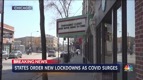 States Issue New Covid-19 Restrictions As Virus Surges NBC Nightly News