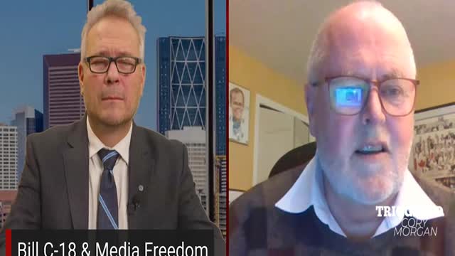 Peter Menzies speaks on Bill C18 and Media freedom...