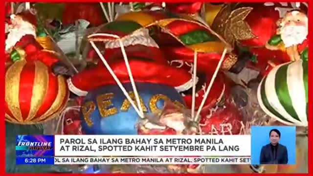 Parol sa ibang bahay saMetro Manila, RizalSpotted kahit septemberpa lang