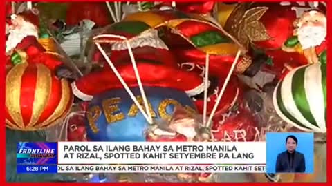 Parol sa ibang bahay saMetro Manila, RizalSpotted kahit septemberpa lang