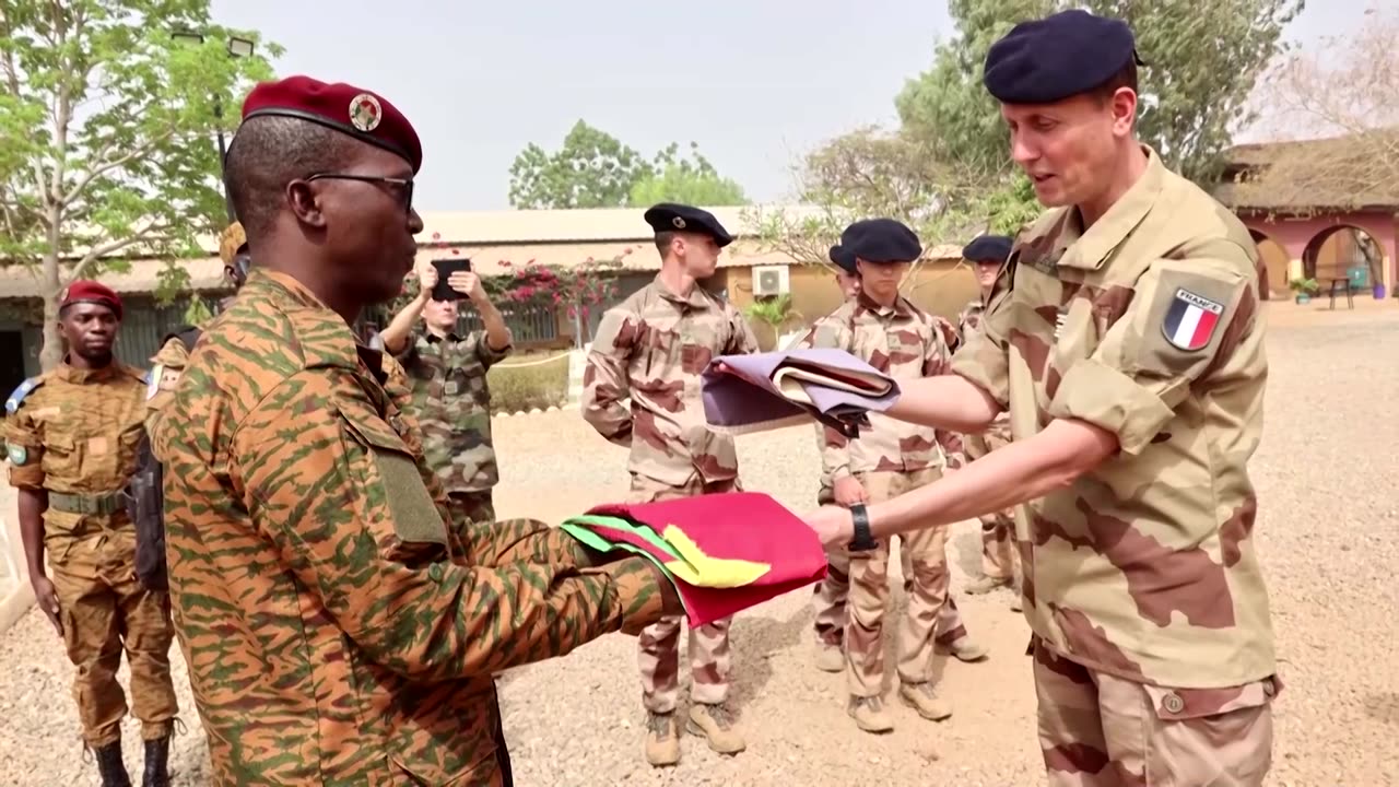 Burkina Faso marks end of French troops on its soil