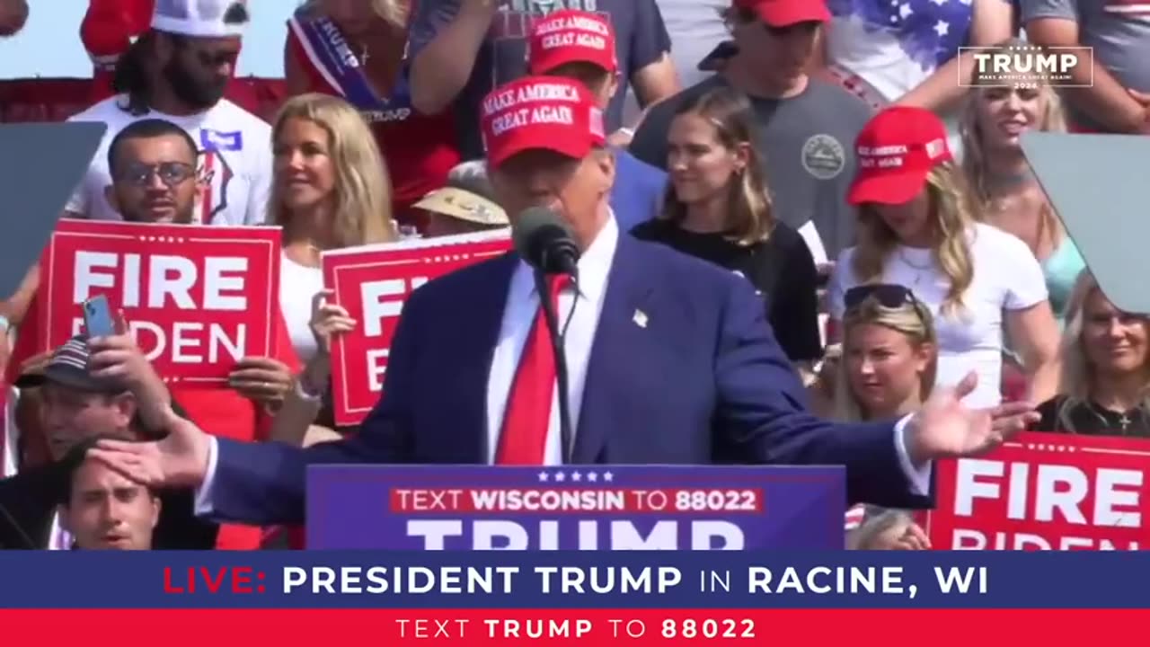Now under Crooked Joe Biden, the world is in flames