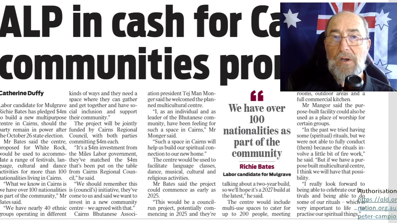 ALP in cash for Cairns communities promise