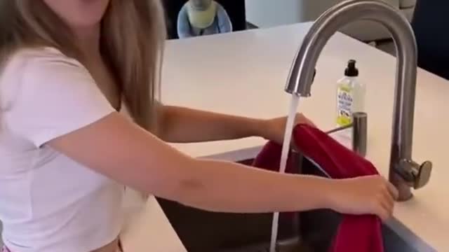 This towel trick even fooled