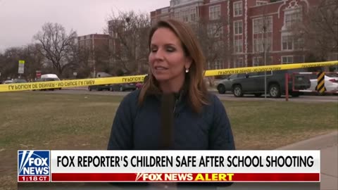 Fox News Reporter Reunites With Son On Live TV After Shooting At His School