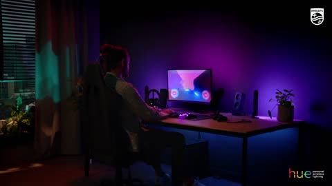 Philips Hue Play Gradient Lightstrip für einen Monitor