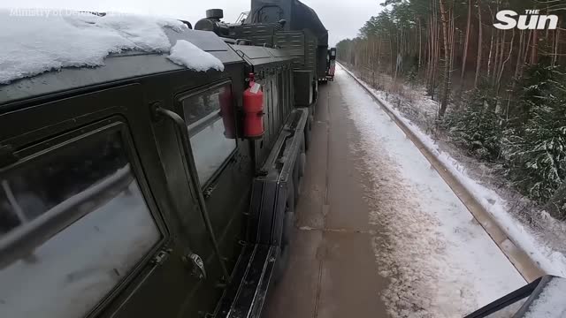 Russia Shows Off Nuclear ICBM Mobile Launcher