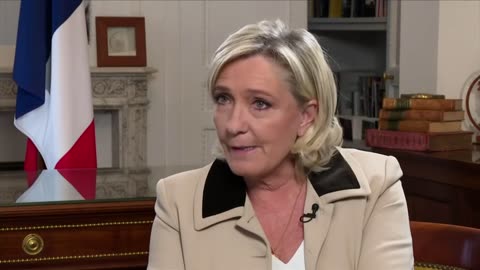 Marine Le Pen on French Government, Budget, Deficit, Meeting Trump