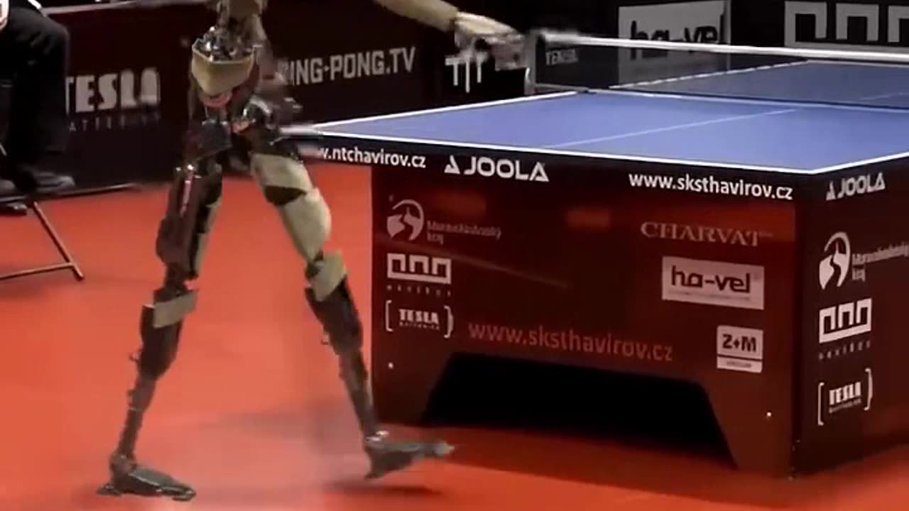 AI vs. Human: Epic Table Tennis Showdown of the Century