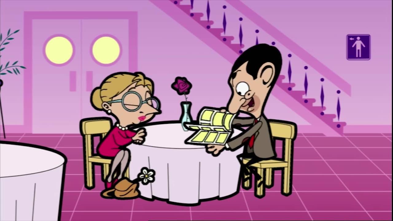 Lady mr bean | funny clip & mr bean cartoon world ep 2