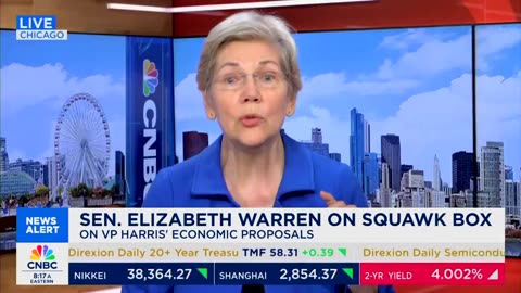 Elizabeth Warren tries to defend Kamala's Soviet-style price control scheme