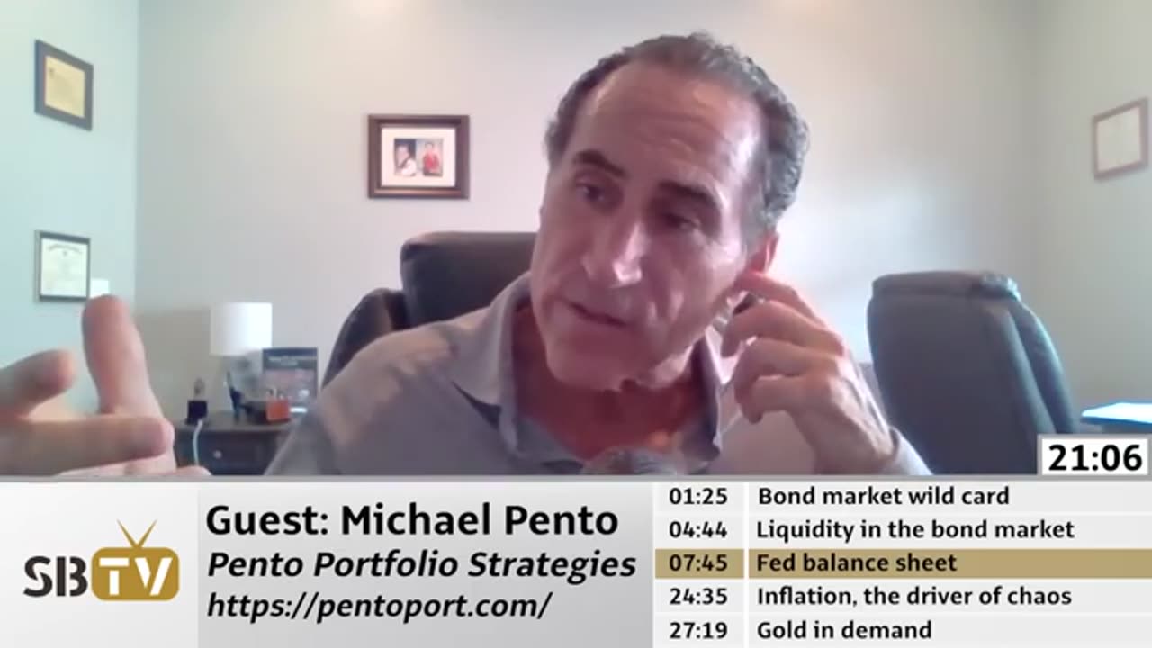 Michael Pento - Chaos and Stagflation are Coming