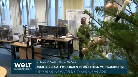 Stille Nacht im Einsatz: Bundeswehrsoldaten in Mali feiern Weihnachtsfest