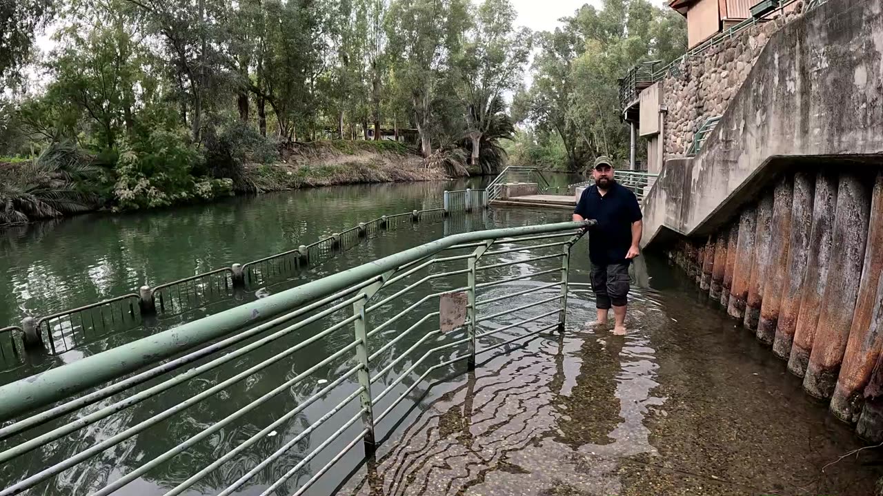 Visiting the Jordan River in Israel 2024