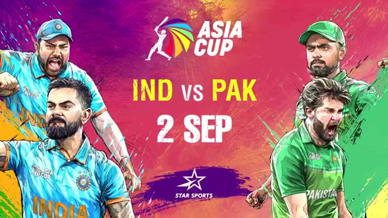 Asia Cup begin From 30 Aug to 17 sep🔥