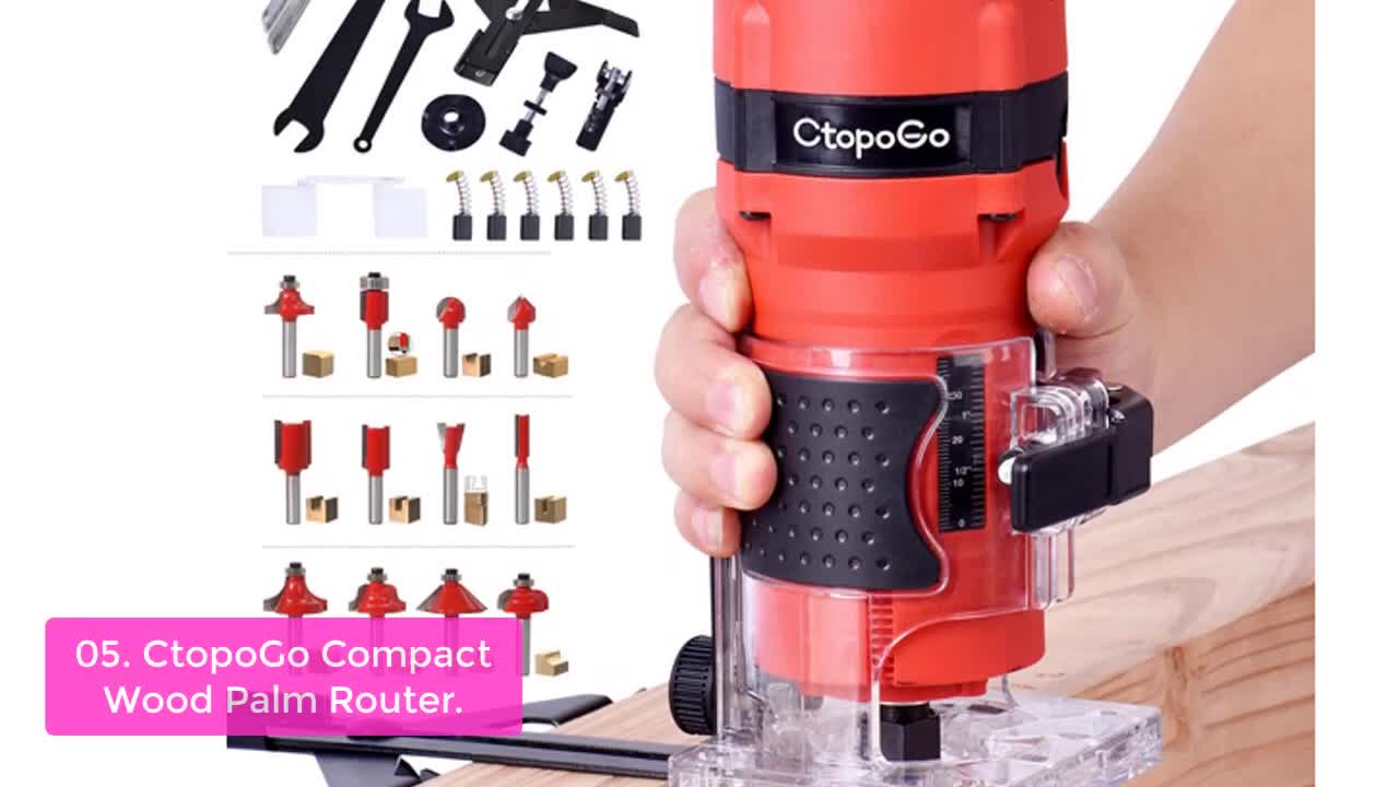TOP 5_ Best Wood Routers 2022 _ Top Woodworking Routers Reviews