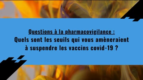 Compilation de données et effets indésirables suite