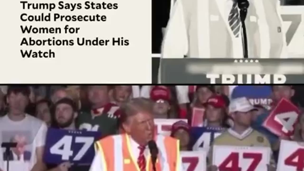 Kamala Harris & the democrat fake MSM caught lying about what Trump stated