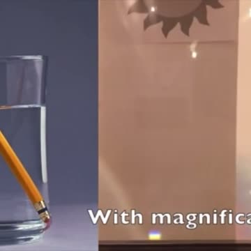 Atmospheric magnification