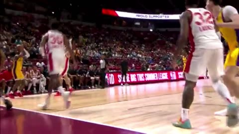 Bronny James Instant Reaction To Summer League Win