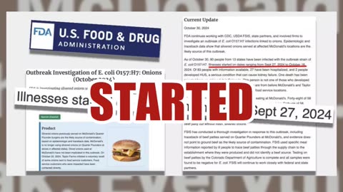 Fact Check: McDonald's E.coli Outbreak Did NOT Happen After Trump Worked A Shift There